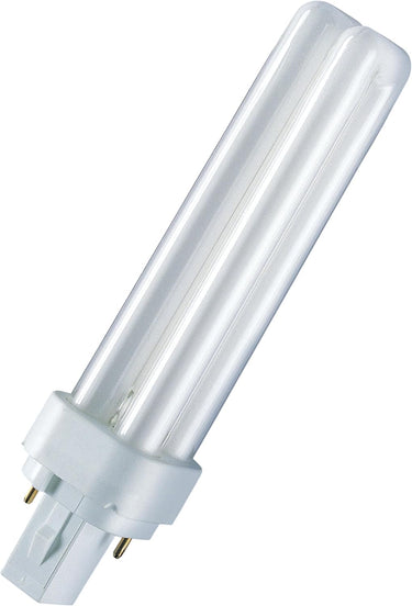 Osram Bombilla de bajo Consumo, Casquillo de 2 Pines para operar ECC G24d-2, 18 W